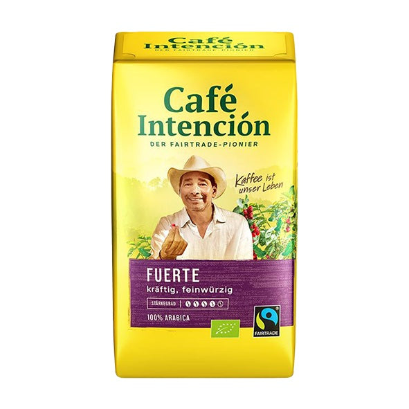 Café Moulu Bio - Café Intención - Fuerte - Lots de 12 Paquets de 500 g