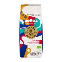 Café en Grains Bio Lavazza - Tierra For Cuba - Lot de 8 Paquets de 500 g