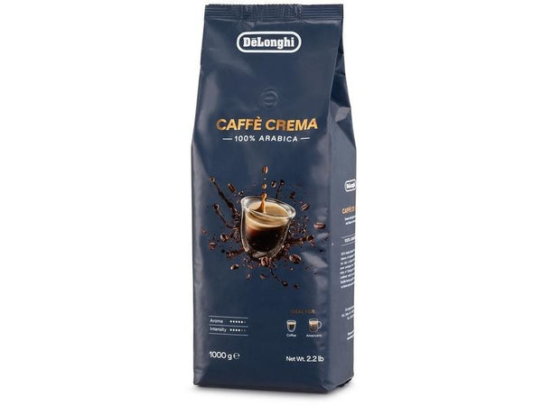 Café en Grains Delonghi - Caffé Crema - Lot de 12 Paquets de 1 kg