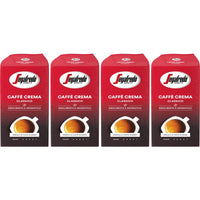 Café en Grains Segafredo - Crema Classico - Lots de 4 Paquets de 1 kg