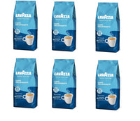 Café en Grains  Lavazza - Café Décaféiné - Lot de 6 Paquets de 500g