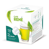 Capsules pour Nescafé Dolce Gusto - Cafe René - Thé Marrakech - Boîte de 16 Capsules