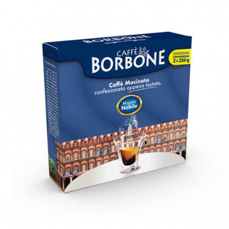 Café Moulu - Caffè Borbone - Miscela Nobile - Paquet de 500 g