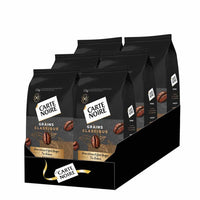 Café en Grains 100% Arabica Carte Noire - Classique - Lot de 6 Paquets de 1 kg