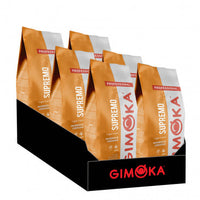 Café en Grains - Gimoka - Supremo - Lots de 6 Paquets de 1 kg