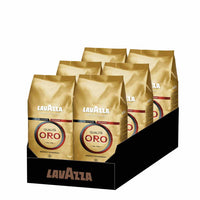 Café en Grains Lavazza - Qualita Oro -  Lots de 6 Paquets de 1 kg