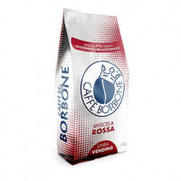 Café en grains Caffè Borbone 100% Robusta - Miscela Rossa - Paquet de 1kg