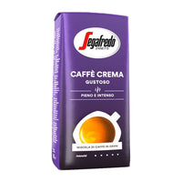 Café en Grains Segafredo - Café Crema Gustoso - Lot de 4 Paquets de 1 kg