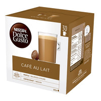 Capsules pour Nescafé Dolce Gusto - Café au Lait - Paquet de 30 Capsules