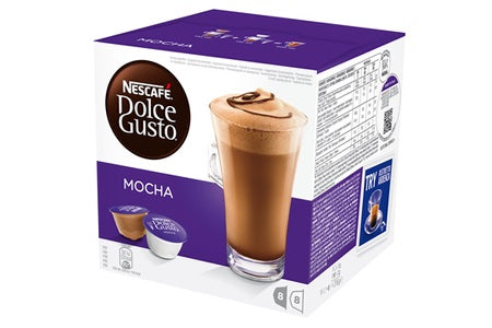 Capsules Nescafé Dolce Gusto - Nescafé Mocha - Lots de 16 capsules