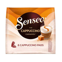 Dosettes pour Senseo - Senseo - Cappuccino Caramel - Lot de 5 Paquets de 8 Dosettes