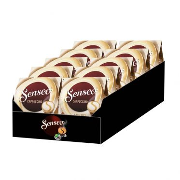 Dosettes pour Senseo - Senseo Cappuccino - Lot de 10 Paquets de 8 Dosettes