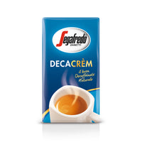 Café Moulu Segafredo - Decacrém - Lots de 8 ou 12 Paquets de 250 g