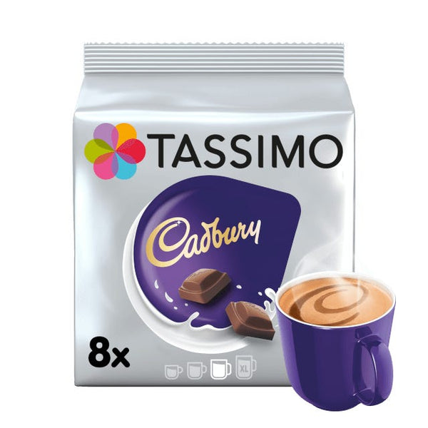 Capsules Tassimo Cadbury - Boisson de Cacao - Lots de 8 capsules